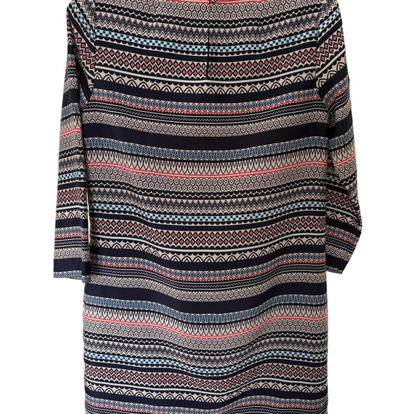 J.Crew Multicolor Sheath Dress Size 8 - Picture 2 of 3
